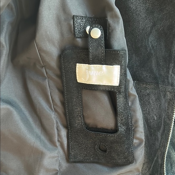 Black Soft Leather Jacket - Picture 7 of 8